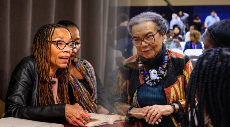 Dorothy Roberts (left) and Marian Wright Edelman (right)